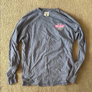 Gray Long Sleeve Women’s Shirt